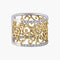 Bague 55 Bague Dentelle bicolore Diamants 58 Facettes