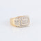 Bague 50 Bague Chevalière pavage diamants 58 Facettes 1