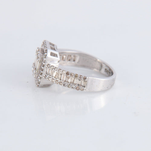 Bague Bague Illusion Diamants 58 Facettes 1
