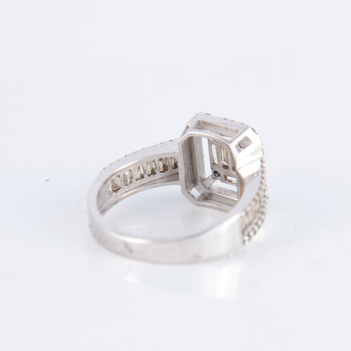 Bague Bague Illusion Diamants 58 Facettes 1