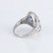 Bague 54 Bague style Art Déco Platine Saphirs Diamants 58 Facettes 1