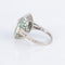 Bague 54 Bague Style Art Déco Emeraudes Diamants 58 Facettes 1