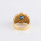 Bague Bague Vintage Saphir Diamants 58 Facettes 1