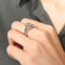 Bague Bague Illusion Diamants 58 Facettes 1