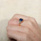 Bague 52 Bague Saphir de Ceylan Diamants 58 Facettes 8173