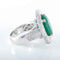 Bague BAGUE EMERAUDE PAVAGE DIAMANTS 58 Facettes