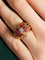 Bague 52 Bague Or, Platine Rubis et Diamant 58 Facettes