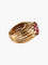 Bague 52 Bague Or, Platine Rubis et Diamant 58 Facettes