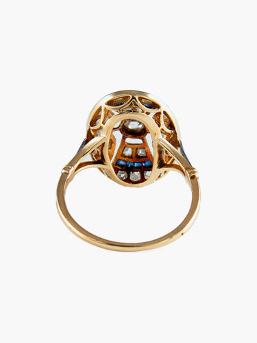 Bague Bague Ancienne Art Déco Or 58 Facettes