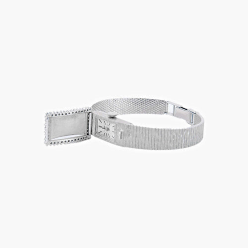 Montre Montre Or gris Pavage Diamants 58 Facettes