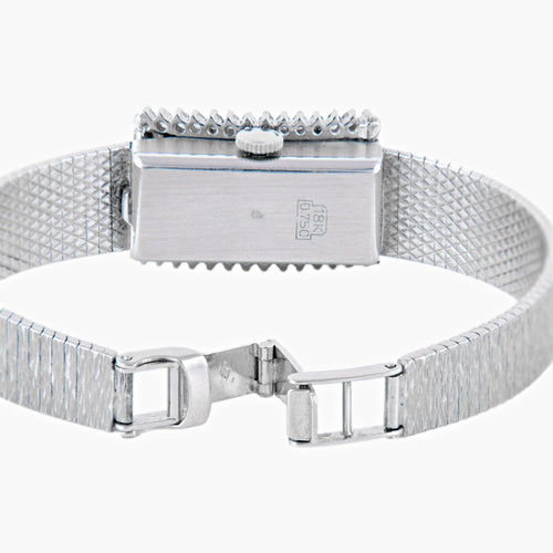 Montre Montre Or gris Pavage Diamants 58 Facettes