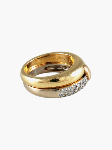 Bague 53 Bague Alain Roure "Chut... je t'aime" 58 Facettes