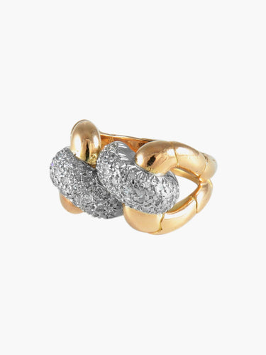 Bague 51 Bague à Pont Diamants 58 Facettes