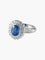 Bague Bague Marguerite Saphir de Ceylan 58 Facettes