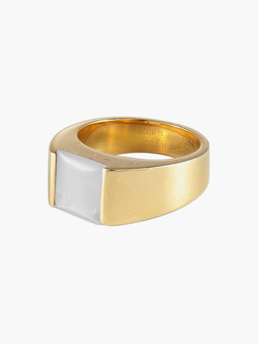 Bague Bague Tank Cartier Pierre de lune 58 Facettes