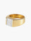 Bague Bague Tank Cartier Pierre de lune 58 Facettes