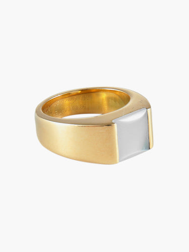 Bague Bague Tank Cartier Pierre de lune 58 Facettes
