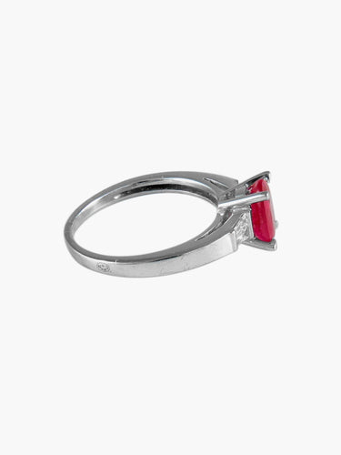 Bague 48 Bague Solitaire Rubis 58 Facettes