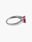 Bague 48 Bague Solitaire Rubis 58 Facettes