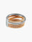 Bague 52.5 Bague 4 anneaux Or rose Diamants 58 Facettes