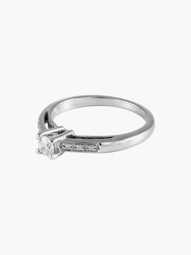 Bague 51 Bague Solitaire Mauboussin "Tu es le sel de ma vie" 58 Facettes
