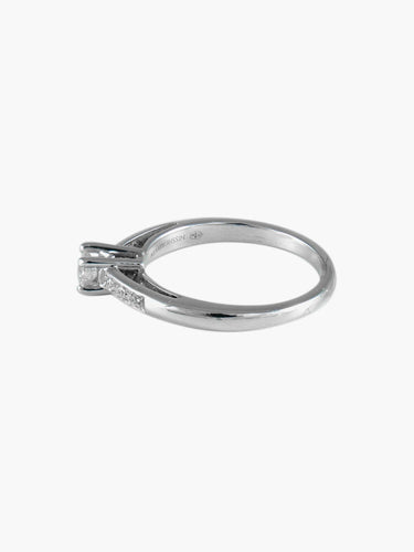 Bague 51 Bague Solitaire Mauboussin "Tu es le sel de ma vie" 58 Facettes