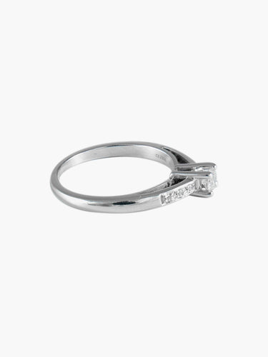 Bague 51 Bague Solitaire Mauboussin "Tu es le sel de ma vie" 58 Facettes