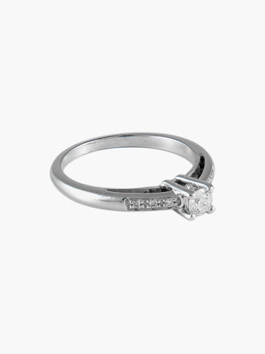 Bague 51 Bague Solitaire Mauboussin "Tu es le sel de ma vie" 58 Facettes