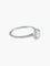 Bague 53 Bague Solitaire Or blanc 58 Facettes