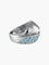 Bague 56 Bague Pavage Topazes bleues 58 Facettes