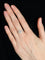 Bague 53 Bague Solitaire Or blanc 58 Facettes