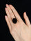 Bague 53 Bague Quartz fumé ovale 58 Facettes