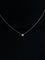 Collier Pendentif Solitaire Or Blanc 58 Facettes