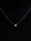 Collier Pendentif Solitaire or blanc Diamants 58 Facettes