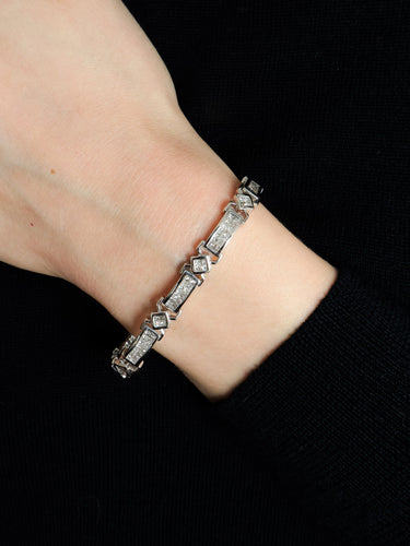 Bracelet Bracelet Diamants Princesse 58 Facettes