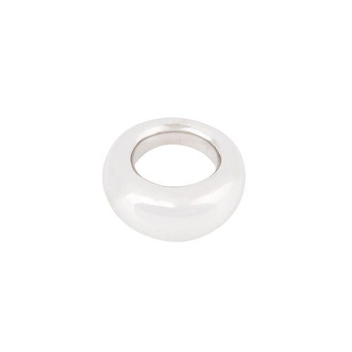 Bague Chaumet - bague jonc en or gris modèle Anneau 58 Facettes 1