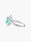 Bague Bague Marguerite Emeraude et diamants 58 Facettes