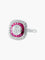 Bague Bague style Art Déco diamants et Rubis 58 Facettes