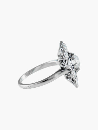 Bague Bague Carrée Diamants 58 Facettes
