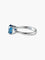 Bague Bague Saphir et 2 Diamants 58 Facettes