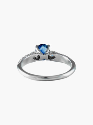 Bague Bague Saphir et Diamants 58 Facettes