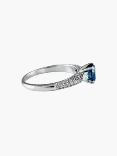 Bague Bague Saphir et Diamants 58 Facettes