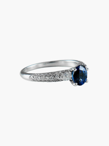 Bague Bague Saphir et Diamants 58 Facettes