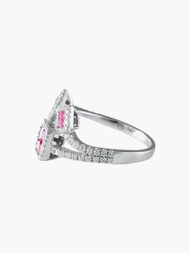 Bague Bague Trio Rubis 58 Facettes