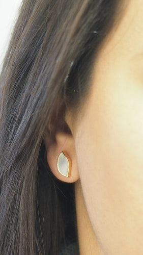 Boucles d'oreilles Boucles d'oreilles en or rose et nacres 58 Facettes 31595