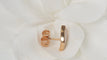 Boucles d'oreilles Boucles d'oreilles en or rose et nacres 58 Facettes 31595