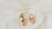 Boucles d'oreilles Boucles d'oreilles en or rose et nacres 58 Facettes 31595