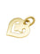 Pendentif Pendentif O.J.Perrin, "Coeur Légendes", or jaune. 58 Facettes 30617