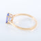 Bague 52 Bague Tanzanite ovale 58 Facettes 1