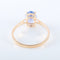 Bague 52 Bague Tanzanite ovale 58 Facettes 1